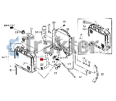 KÜHLWASSERSCHLAUCH UNTEN ORIGINAL ISEKI 1588-102-001-00