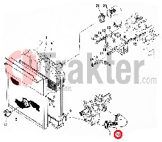 COLLAR INFERIOR PARA RADIADOR DE AGUA KUBOTA ORIGINAL 15201-72850