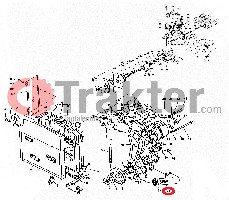 COLLARE ACQUA RADIATORE LATO INFERIORE