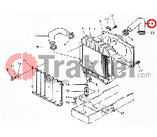 COLLAR SUPERIOR PARA RADIADOR DE AGUA 15261-72941 OEM 15261-72940 OEM
