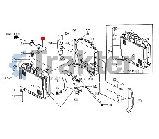 COLLARE RADIATORE ACQUA LATO SUPERIORE ORIGINAL ISEKI 1588-102-002-00