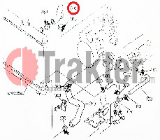 ΚΟΛΑΡΟ ΨΥΓΕΙΟΥ ΝΕΡΟΥ ΠΑΝΩ ORIGINAL KUBOTA 6c040-58630
