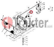 KÜHLWASSERSCHLAUCH OBEN ORIGINAL KUBOTA 15541-72940