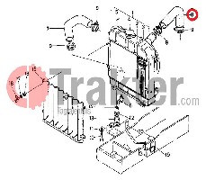 COLLARE RADIATORE ACQUA LATO SUPERIORE TnT