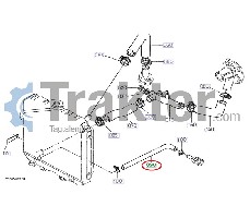 KÜHLWASSERSCHLAUCH KÜHLER-HAHN ORIGINAL KUBOTA 66418-73130