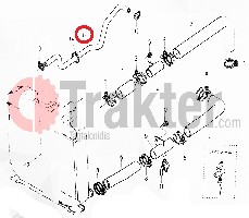 KÜHLWASSERSCHLAUCH KÜHLER-HAHN 31351-18570 OEM