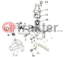 ΚΟΛΑΡΟ ΘΕΡΜΟΣΤΑΤΗ ORIGINAL KUBOTA 15531-73350