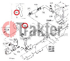 COLLAR HIDRÁULICO GRANDE KUBOTA ORIGINAL 37410-38640