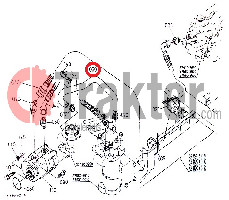 COLLARE IMPIANTO IDRAULICO PICCOLO ORIGINAL KUBOTA 37560-38810