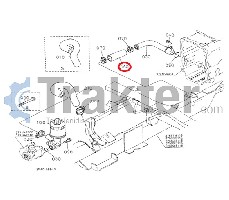 COLLARE IMPIANTO IDRAULICO ORIGINAL KUBOTA 37410-38622