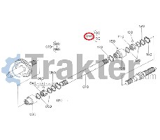 GLEICHLAUFGELENK KUPPLUNG ORIGINAL KUBOTA 67950-13735
