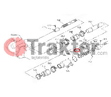 JUNTA DE BOLAS 4X4 KUBOTA ORIGINAL 04611-00350