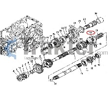 EINWEGKUPPLUNG PTO ORIGINAL KUBOTA 66706-14380 H6670-14380