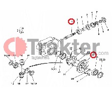KEGEL- UND TELLERRAD DIFFERENTIAL HINTEN 66621-82810 OEM 66621-56610 OEM 66621-56724 OEM 66621-56613 OEM