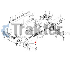 KEGEL- UND TELLERRAD DIFFERENTIAL VORN ORIGINAL ISEKI 1560-432-200-30 1560-432-200-40