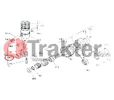 METAL CRANKPIN ROD CONNECTING CRANKSHAFT 0,4 ORIGINAL KUBOTA 16241-22980 16292-22980 16292-22982