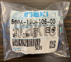 PERNO DI BIELLA ALBERO MOTORE METALLICO ORIGINAL ISEKI 5650-040-879-50 560A-190-105-00