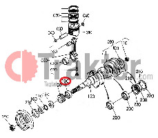 METAL CRANKPIN CRANKSHAFT 1st ORIGINAL KUBOTA 17311-23470 17331-23470 15221-23470 17311-23472
