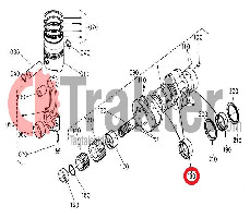ΚΟΥΖΙΝΕΤΑ ΒΑΣΕΩΣ ΣΤΡΟΦΑΛΟΥ ORIGINAL KUBOTA 16241-23480 16292-23483