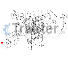 METAL CRANKPIN CRANKSHAFT SET ORIGINAL ISEKI 6211-510-001-00