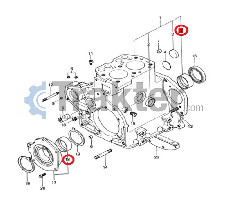 KURBELWELLENLAGER 0.25 ORIGINAL ISEKI 5650-040-024-10