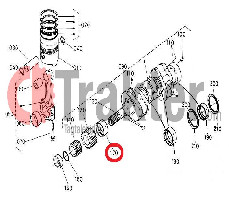 METAL CRANKPIN CRANKSHAFT 1 ORIGINAL KUBOTA 16241-23470 16292-23473