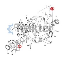 KURBELWELLENLAGER 0.25 ORIGINAL ISEKI 5650-040-024-10