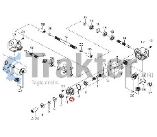 METALLFASENGEHÄUSE ORIGINAL ISEKI 8663-202-052-10