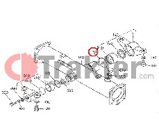 PERNO DI BIELLA METALLICO DIFFERENZIALE O