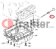 OIL INDICATOR ORIGINAL KUBOTA 16427-36410