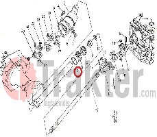 GUMMIABDECKUNG 4X4 ORIGINAL KUBOTA 66591-57170 66591-57172 66591-57173
