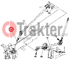 ΛΑΣΤΙΧΟ ΚΑΛΥΜΜΑ ΑΞΟΝΑ ΤΙΜΟΝΙΟΥ ORIGINAL KUBOTA 31351-45390 31351-45391