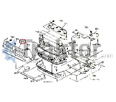 GRIGLIA MASCHERINA RADIATORE ORIGINAL KUBOTA t0070-41832 t0070-41830