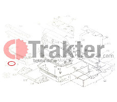 GRILLE MASK UP PLASTIC ORIGINAL KUBOTA 34070-41830