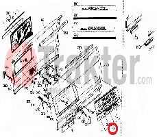 ΜΑΣΚΑ ΠΛΑΙΝΗ ΔΕΞΙΑ ORIGINAL KUBOTA 34070-41820