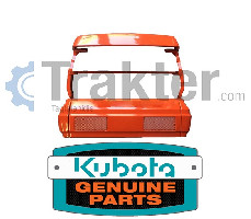 GRIGLIA MASCHERINA LATO SUPERIORE METALLICA ORIGINAL KUBOTA 34070-41015 34070-41017 34070-41010