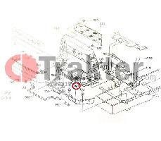 GRIGLIA MASCHERINA SINISTRA IN FERRO ORIGINAL KUBOTA