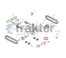 TRAVELLING MOTOR FOR CRAWLER MINI EXCAVATOR
