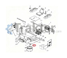 ROTATIONSMOTOR FÜR RAUPEN-MINIBAGGER