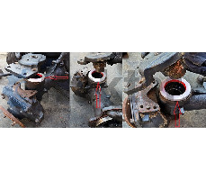 CUBIERTA PARA RUEDA DE EJE GIRATORIO SELLADA