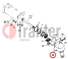 RADNABE GELENKWELLE 4 SCHRAUBEN ORIGINAL KUBOTA 34070-12805 34070-12800