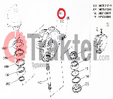 RADNABE GELENKWELLE RECHTS ORIGINAL KUBOTA 37970-21220