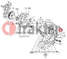 MOZZO RUOTA POSTERIORE ORIGINAL KUBOTA 66621-17160