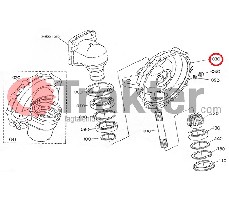 MOZZO RUOTA SINISTRA ORIGINAL KUBOTA 34530-13020