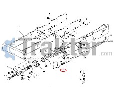 SPLINE 4X4 16 TEETH ORIGINAL KUBOTA 38440-44520