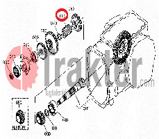 ΜΟΥΦΑ ΓΡΑΝΑΖΩΤΗ ORIGINAL KUBOTA 37410-15150