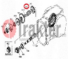 ZAHNRADBUCHSE ORIGINAL KUBOTA