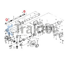 KUPPLUNG ORIGINAL ISEKI 1425-132-015-00 1650-218-014-00
