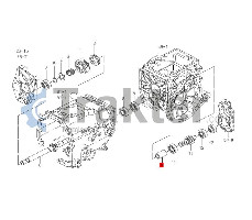 KUPPLUNG ORIGINAL ISEKI 1425-132-015-00 1650-218-014-00