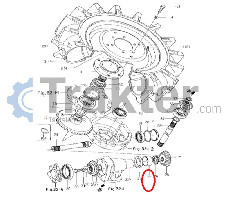 CASQUILLO DIFERENCIAL DELANTERO ORIGINAL ISEKI 1425-433-013-10